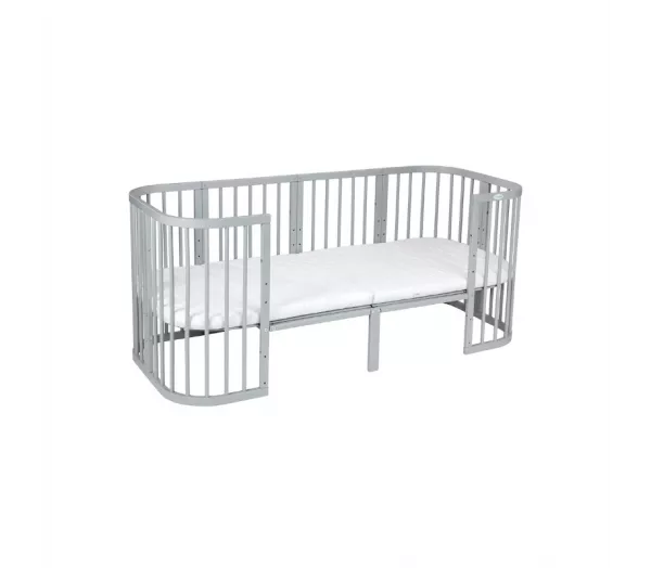 Rozszerzenie Do Łóżeczka Szare