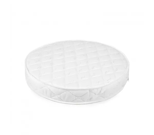 Materac z wkładką kokosową do OWALNEGO łóżeczka - mały