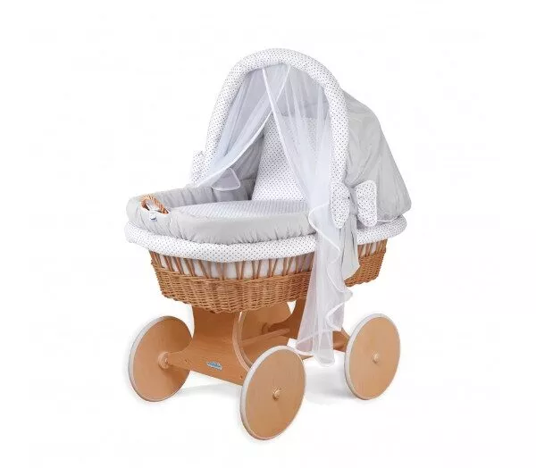 Kosz Mojżesza na kółkach