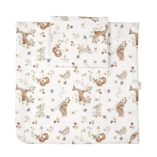Pościel niemowlęca Rożek 2 w 1 Polski las