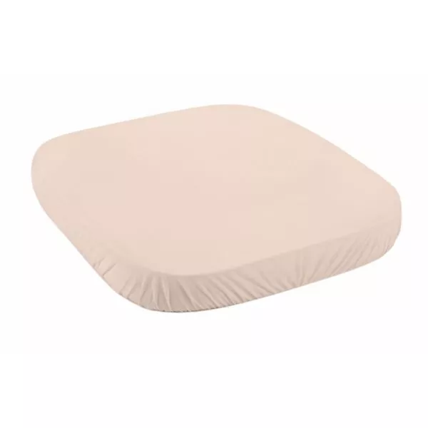 Prześcieradło z bawełny organicznej 73x73 Szampański Beż