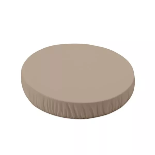 Prześcieradło z bawełny organicznej 73cm Taupe