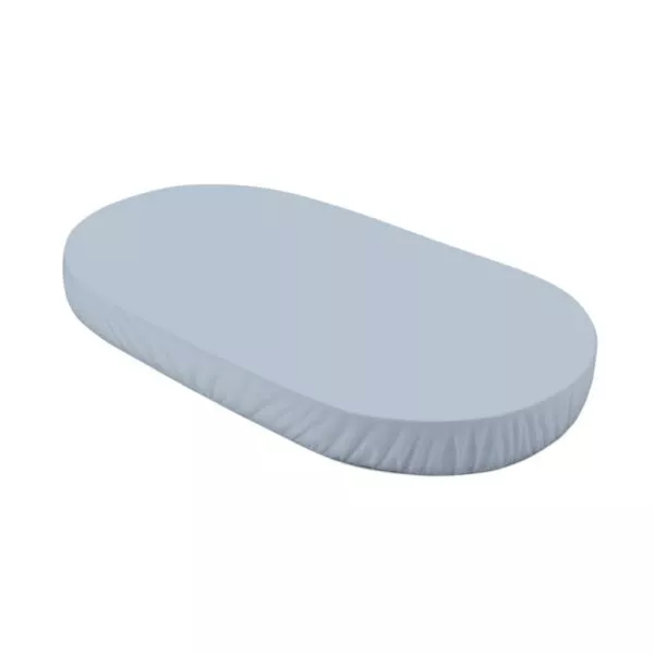 Prześcieradło z bawełny organicznej 123x73cm Niebieski