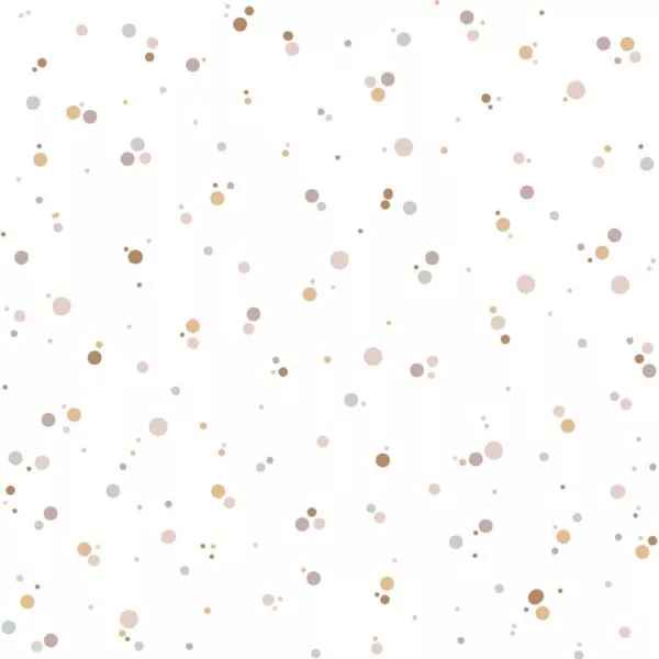 SIMPLE dots minimini cinnamon powder pink Tapeta