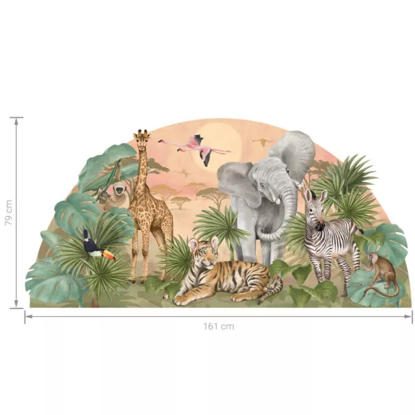 Safari – Naklejki na ścianę