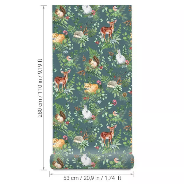 Tapeta Woodland Green