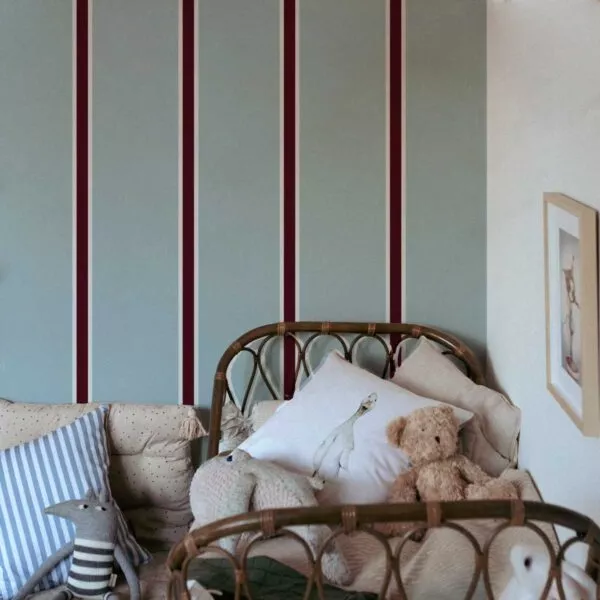 Tapeta Maya Stripes Wide Blue