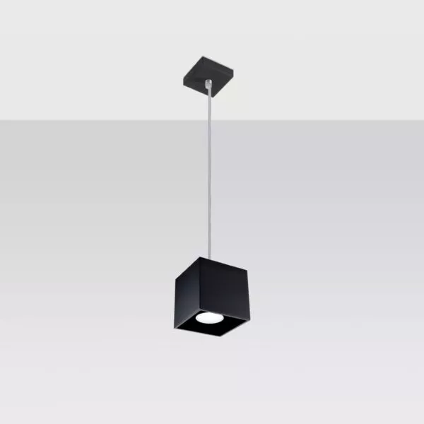 Lampa wisząca QUAD 1 czarny