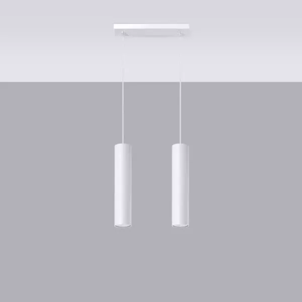 Lampa wisząca LAGOS 2 biały