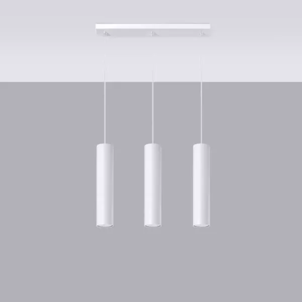 Lampa wisząca LAGOS 3L biały