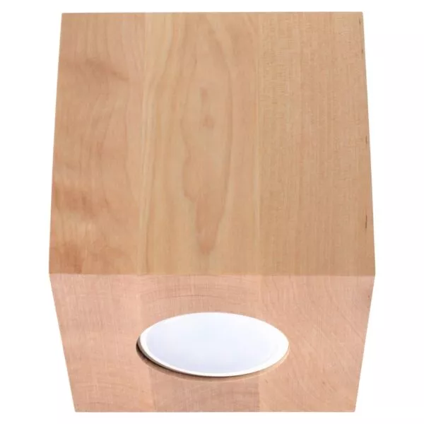 Plafon QUAD naturalne drewno