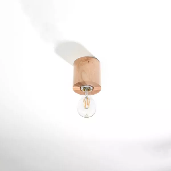 Plafon SALGADO naturalne drewno