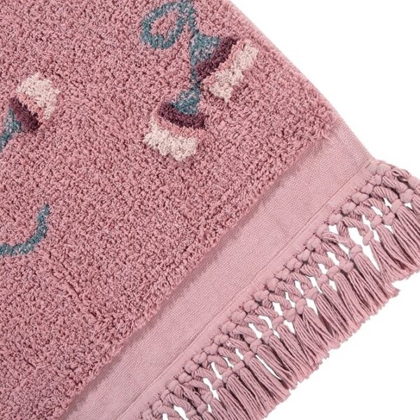 Dywan bawełniany English Garden Ash Rose 140 x 210 cm