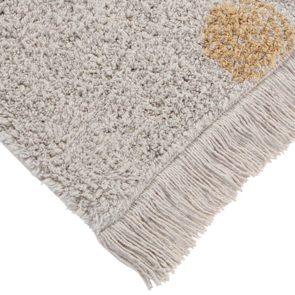 Dywan bawełniany Hippy Dots Natural Honey 120 x 160 cm