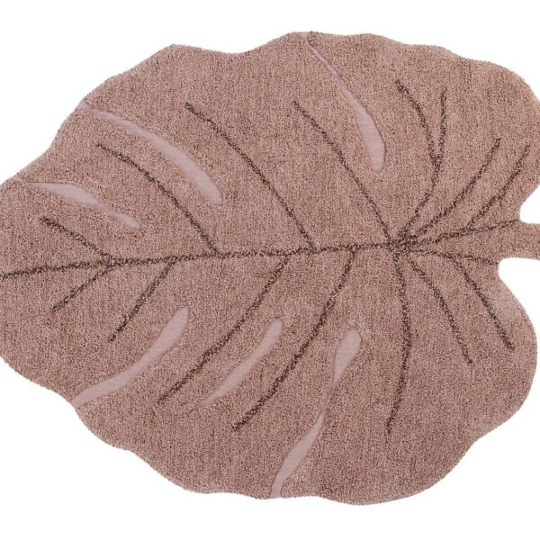 Dywan bawełniany Monstera Vintage Nude 120 x 180 cm