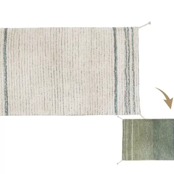 Dywan Bawełniany Twin Vintage Blue 80x140 cm