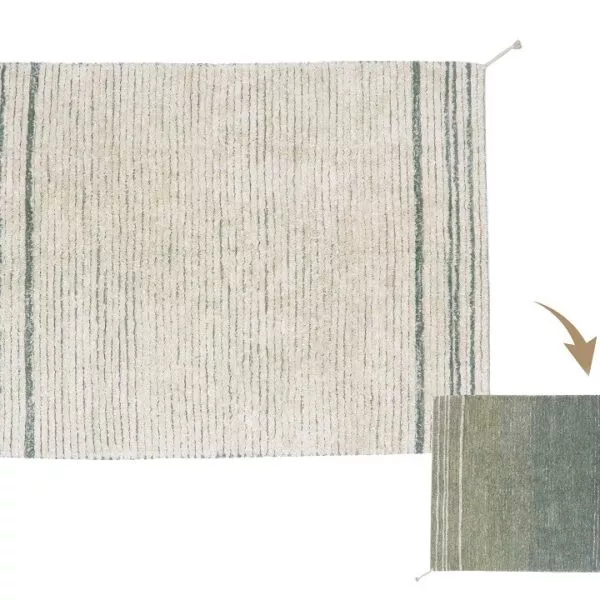 Dywan Bawełniany Twin Vintage Blue 120x160 cm