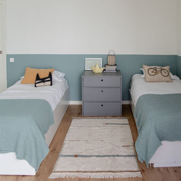 Dywan Bawełniany Lanes Vintage Blue XS 90x130cm