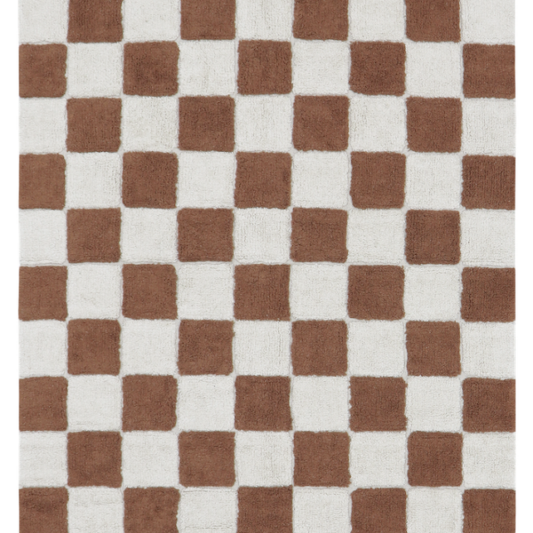 Dywan bawełniany Kitchen Tiles Toffee 120x160 cm