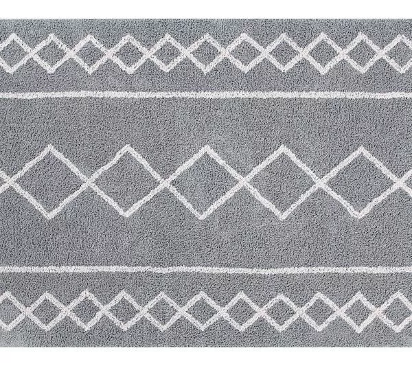 Dywan bawełniany Oasis Grey - Natural 120 x 160 cm