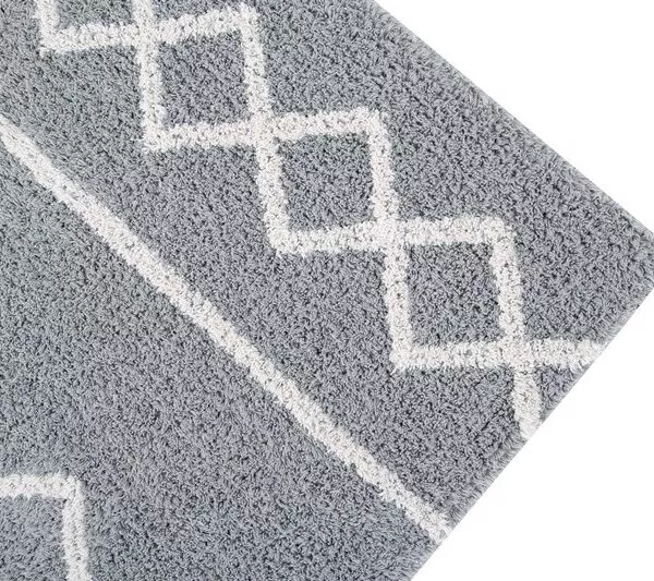 Dywan bawełniany Oasis Grey - Natural 120 x 160 cm