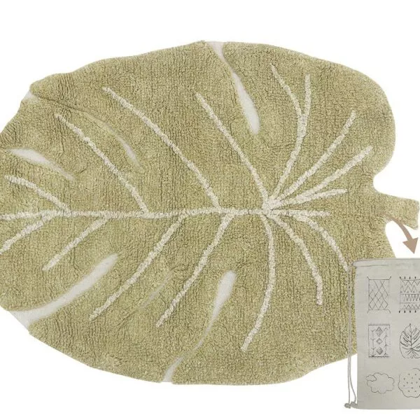 Dywan Bawełniany Mini Monstera 75x100 cm