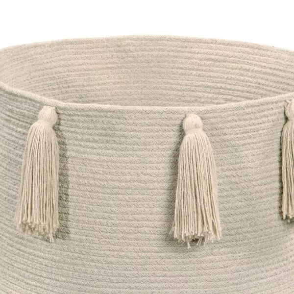 Kosz dekoracyjny Tassels Natural