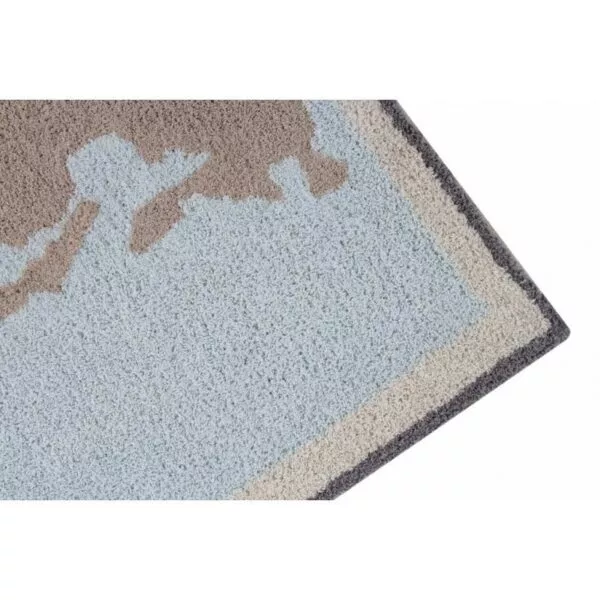 Dywan Bawełniany Vintage Map, 200x300 cm, Maxi Rugs