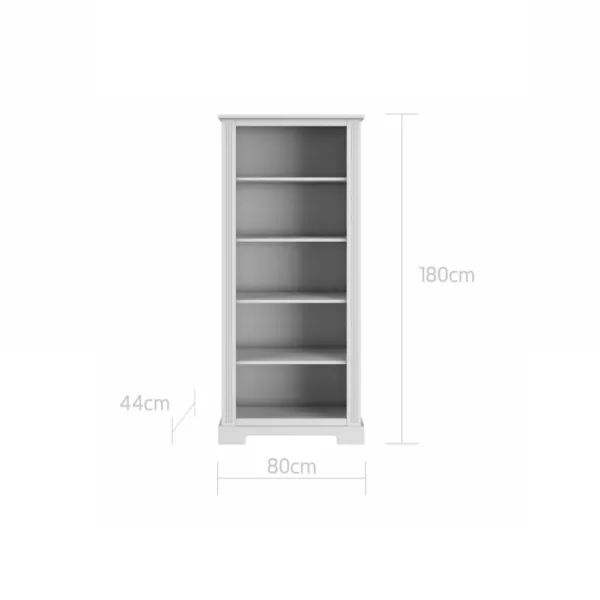 Ines elegant white regał