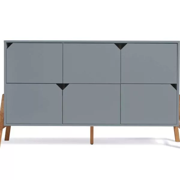 Lotta gray komoda 6-szufladowa