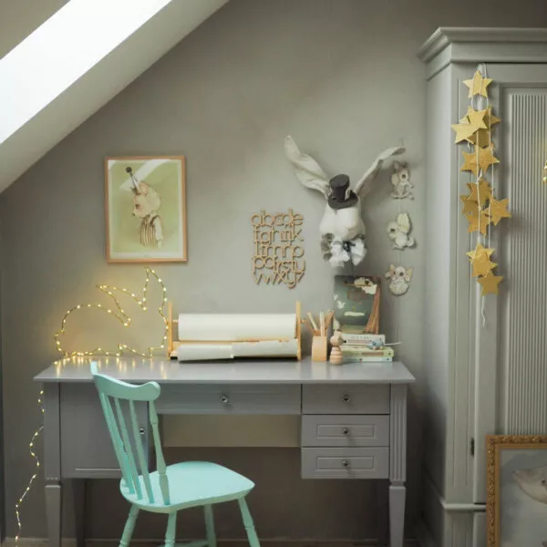 Sekretarzyk Ines Neutral Gray