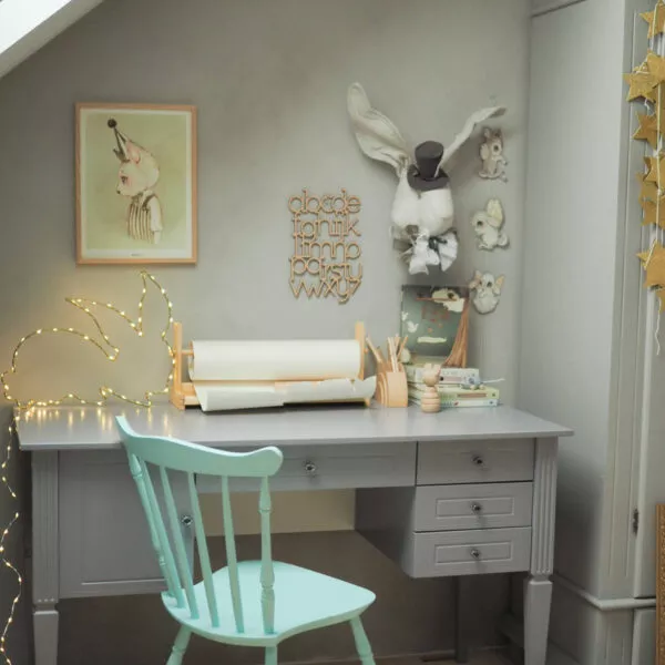 Sekretarzyk Ines Neutral Gray