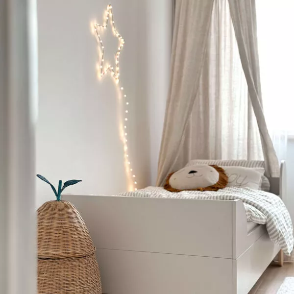 Łóżko 90 x 200 cm kaszmir- Basic