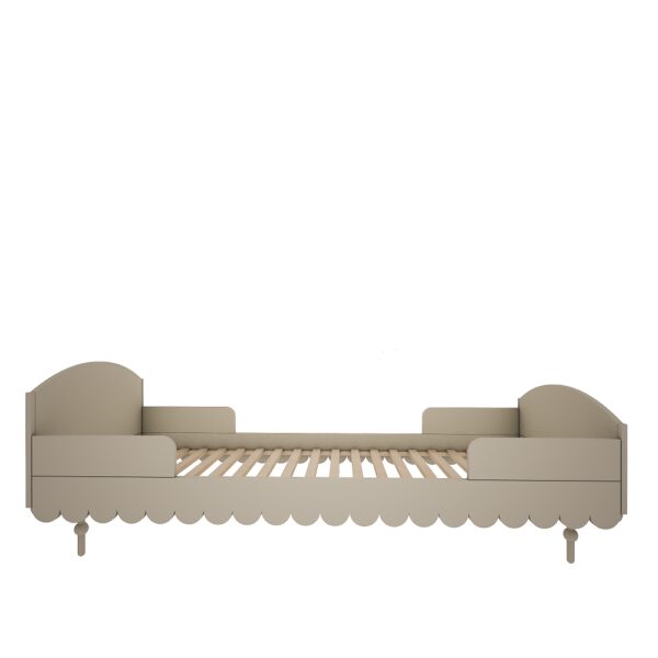 Łóżko 90 x 200 cm oliwka- Babushka