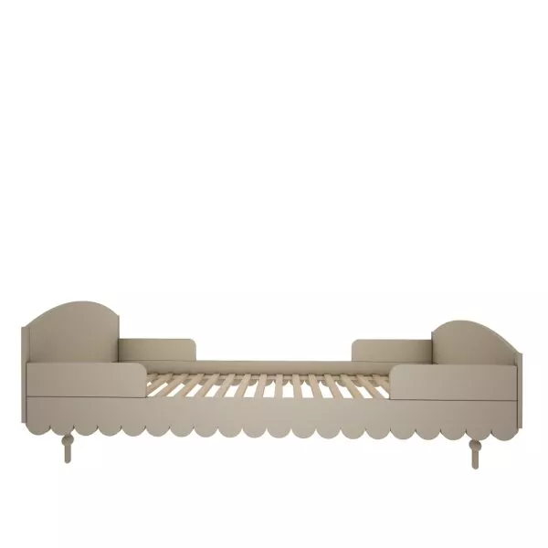 Łóżko 90 x 200 cm oliwka- Babushka