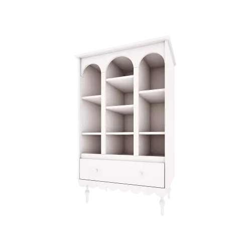 Regał biały- Babushka