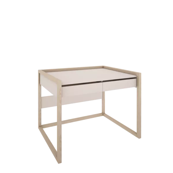 Biurko z szufladami biały- Basic