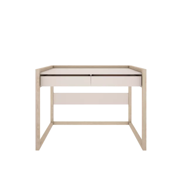 Biurko z szufladami biały- Basic