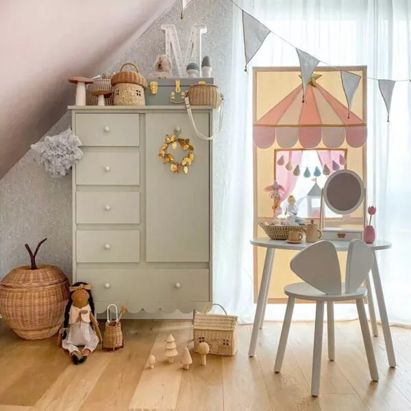 Komoda wysoka oliwka- Babushka