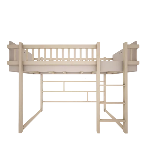 Łóżko niskie antresola kaszmir- Basic