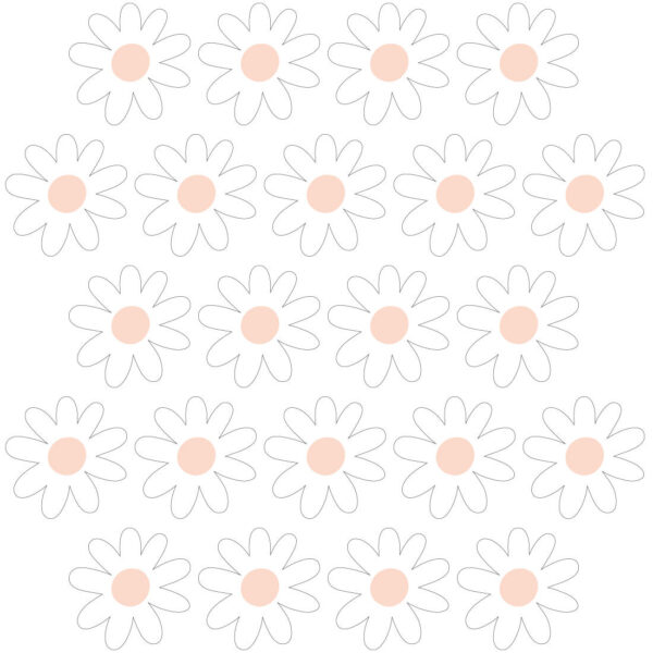 Stokrotki VII – Naklejki na ścianę