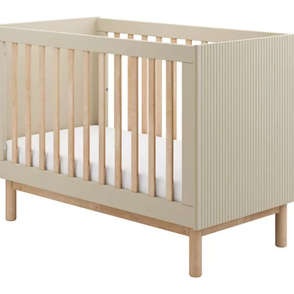 Miloo - łóżeczko tapczanik 120x60 cm szampański