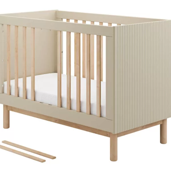 Miloo - łóżeczko tapczanik 120x60 cm szampański