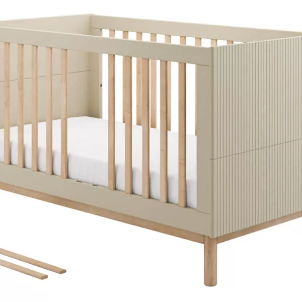 Miloo - łóżeczko tapczanik 140x70 cm szampański