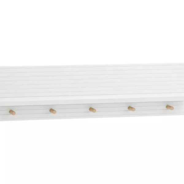 Miloo - półka wisząca biała