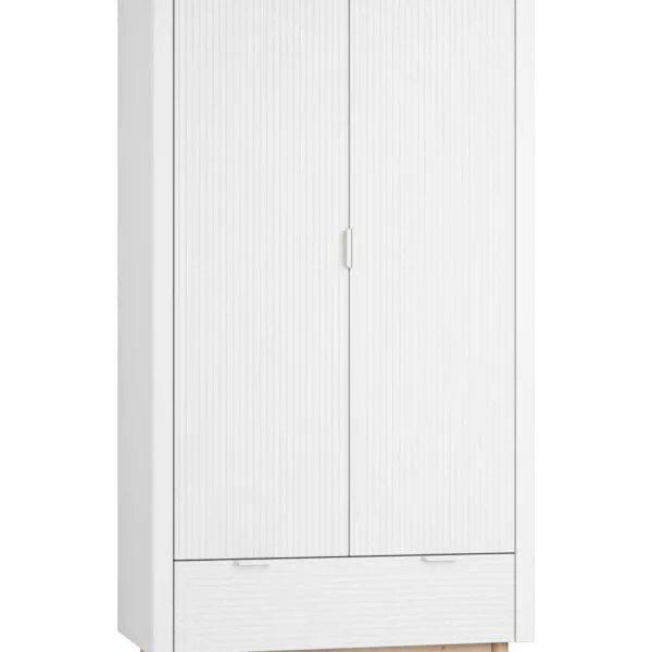 Miloo - szafa 2-drzwiowa biała