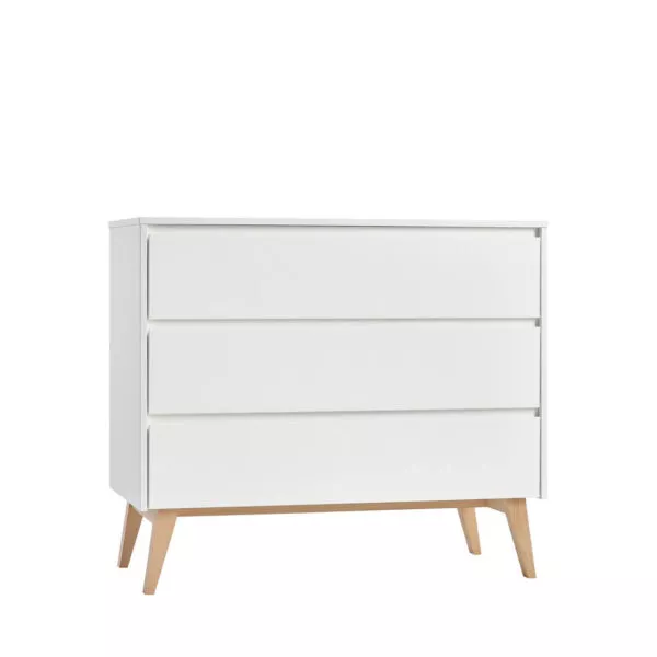 Swing - komoda 3-szufladowa biała
