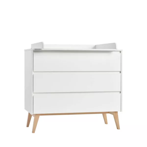 Swing - komoda 3-szufladowa biała