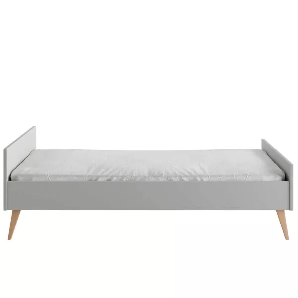 Swing - łóżko 200x120 cm szare