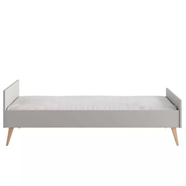 Swing - łóżko 200x90 cm szare